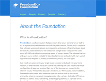 Tablet Screenshot of freedomboxfoundation.org